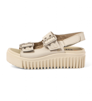 art para mujer 1157911zz003020 sandalias de piel 1579 brighton beige 36 3 a 5cm hebilla casual