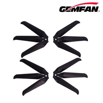 2 pares de hélices Gemfan F9046 9046 de 3 palas/2 palas plegables de 4.6 pulgadas de paso,fibra de vidrio nylon,agujero