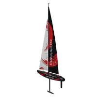 volantexrc 791-2 hurricane 24g 990mm barco de vela de velocidad rc modelos de vehiculos de juguete con transmisor de se