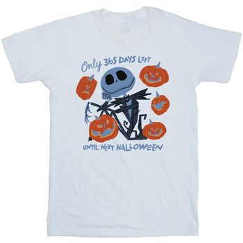 Nightmare Before Christmas Camiseta Only 365 Days Left Until Next Halloween para hombre