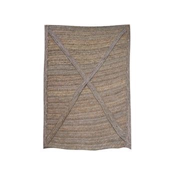 Jardin202 - Estera Esparto Hecha A Mano  Uso Como Persiona O Alfombra  120x200cm Y 150x130cm  Protección Solar Y Decoración Rústica  150 X 130 Cm ()  150 X 130 Cm