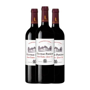 Robin Lafugie Vino Tinto Château Pailhas Saint-émilion Crianza 75 Cl 14.5% Vol. (pack De 3 Unidades)