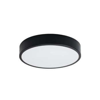 Lámpara de techo negro aluminio alt. 6