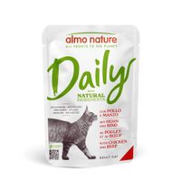 almo nature daily menu 24 x 70 g - pack ahorro - pollo y buey