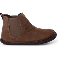 pisamonas botines botas barefoot serraje tipo chelsea para nina