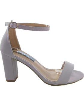 de TIMBOS ZAPATOS - 125633 COLOR MALVA MATERIAL POLIPIEL SANDALIA TACO MORADO