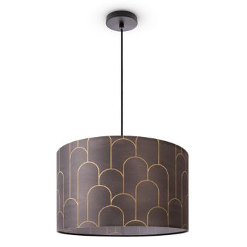 Lámpara colgante Glow antracita