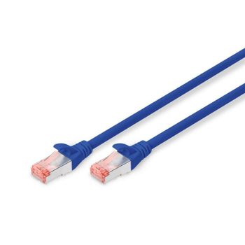 Cable de red CAT 6 S/FTP 5 m Digitus Azul