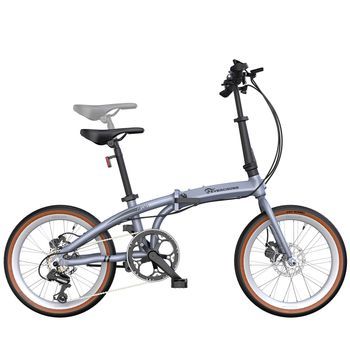 Bicicleta Plegable De Aluminio Evercross Tech De 20