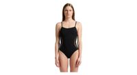 traje de bano arena mesh panels negro