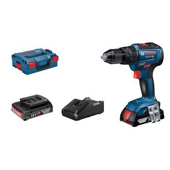 Taladro Perc Bat 2v 2b 13mm Lbox - 18 V - Bosch - Gsb 18v-55..
