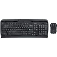 logitech mk330 wireless combo teclado  raton negros