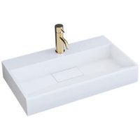 lavabo sobre encimera de conglomerado rea goya 50