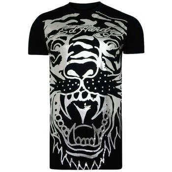 Ed Hardy Camiseta Big-Tiger T-Shirt Black para hombre