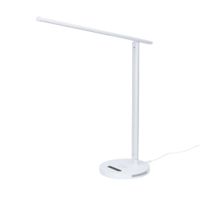 flexo led tactil luz regulable con cargador de movil blanco avance