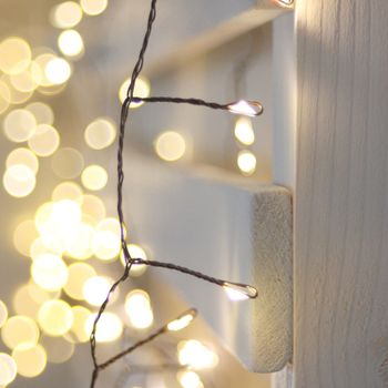 Antique Cluster 150 LED Light Chain