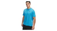 maillot de manga corta under armour tech vent jacquard azul hombre