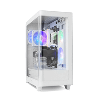 nox semitorre hummer ether cristal curvo blanco