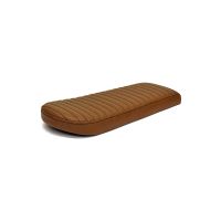 asiento completo universal para moto scrambler marron