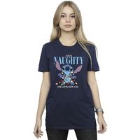 disney camiseta naughty nice para mujer