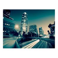 papel pintado 3d - las calles de los angeles 250x193 cm