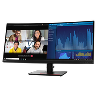 lenovo monitor curvo wqhd thinkvision p34w-20 de 3414 usb-c docking