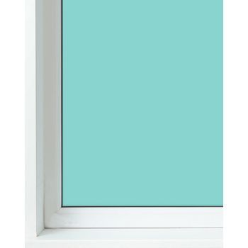 Panorama Vinilo Ventanas Adhesivo Azul 73x300cm