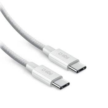 Cable USB-C SBS 2m USB 2.0 100W Blanco