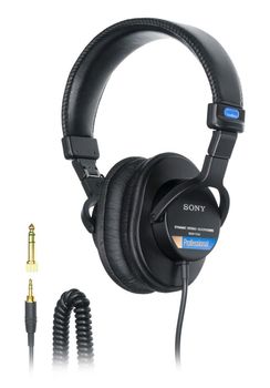 Sony MDR7506 écouteur/casque Écouteurs Avec fil Arceau Stage/Studio Noir