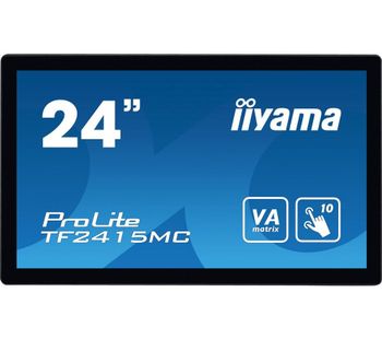 IIYAMA ProLite TF2415MC-B2 Full HD 23.8” LCD Touchscreen Monitor - Black, Black
