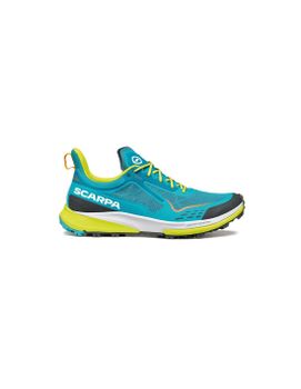 Zapatillas de Trail Scarpa Golden Gate Kima Rt Lake Azul-Lima Ark I-Pulse Hombre
