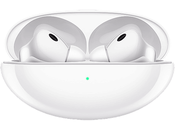 Auriculares True Wireless - Huawei FreeBuds Neo, 10h Autonomía, Cancelación de Ruido Activa, 3 Micrófonos, Ice White