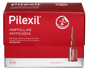 Pilexil Anticaída 15 Ampollas + 5 Gratis