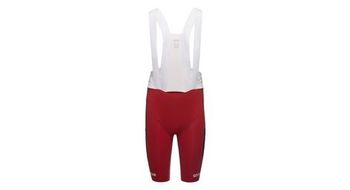 Culote corto con tirantes gore wear spinshift cargo rojo hombre