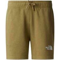 the north face short pantalon corto simple dome light marron infantil para hombre