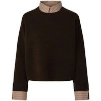 pieces jersey 17168258 erit-ganache brown para mujer