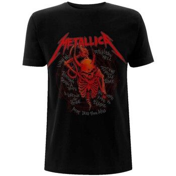 Metallica Tops y Camisetas Skull Screaming 72 Seasons para mujer