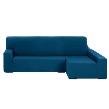 Funda Elástica Chaise Longue Denia  Rufino Diaz, Azul Azafata