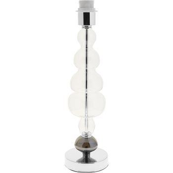 Base para sobremesa lagoa 1xe27 al.44xd.12cm cromo