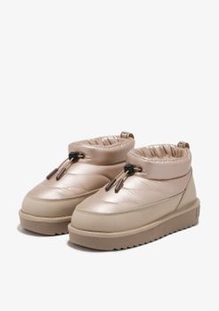 Botas Nordic Low Bomb Beige - Beige