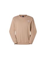 sudadera the north face essential lite crew sweatshirt hombre beige