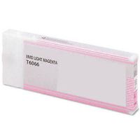 compatible light magenta epson t6066 high capacity ink cartridge replaces epson t6066