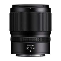 objetivo nikon nikkor z 50mm f14 montura z parasol incluido