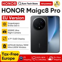 version ue honor magic 8 pro 5g smartphone snapdragon 8 elite gen 5 200mp aimage 6270mah 100w 671 oled nfc esim honor