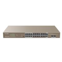 switch ip-com g1126p-24-410w no administrado 24 puertos gigabit poe