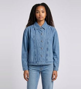 Rotate para mujer. 1162761603 Chaqueta Tavina azul (36), Casual, Algodón Orgánico