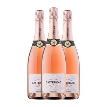 Sabaté I Coca Castellroig Rosat Brut Cava Reserva 75 Cl 12% Vol. (pack De 3 Unidades)