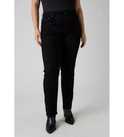 levis para mujer 18883-0321 jeans rectos de tiro alto 724 negro 2530 casual algodon denim