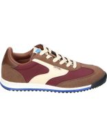 zapatillas para mujer mustang olympic 60858 marron y burdeos 40