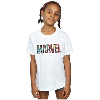 Marvel Camiseta Infill para niña